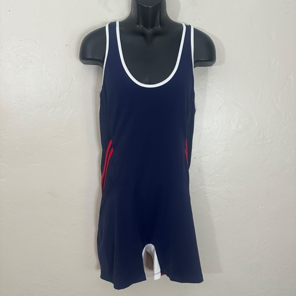 Pistol Pete Singlet 18" armpit to armpit unstretched Nylon / spandex No size - Picture 2 of 5